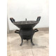 FS-402 Flame Stove Şık Pik Döküm Elips Kademeli Mangal, Taşınabilir Bahçe Teras Barbekü Izgarası