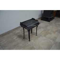 FS-404 Flame Stove Pik Döküm Yüksek Ayaklı Bahçe Mangalı - Dayanıklı Taşınabilir Barbekü