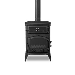 FS-013YK Flame Stove Sirius Mega Fırınlı Döküm Soba