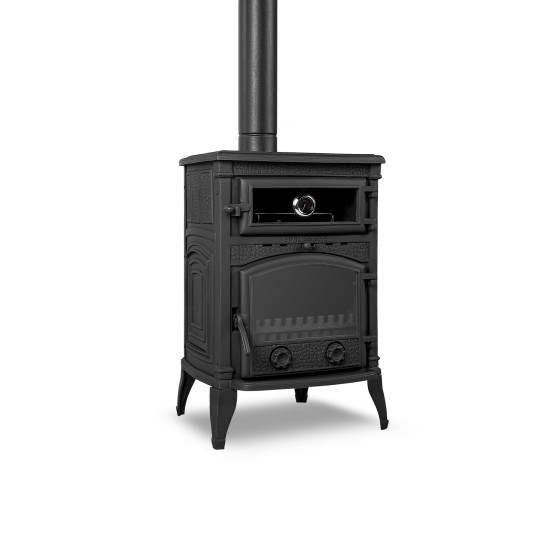 FS-013YK Flame Stove Sirius Mega Fırınlı Döküm Soba