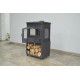 FS-014ST Flame Stove Sirius Ultra Style Döküm Soba Flame Stove