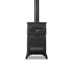FS-023 Flame Stove Modena Fırınlı Döküm Soba, Yüksek Verimli Odun Kömür Sobası