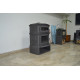 FS-033YKST Flame Stove Altara Premium YK Döküm Soba: Çift Yanmalı, Fırınlı, Odunluklu
