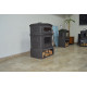 FS-033YKST Flame Stove Altara Premium YK Döküm Soba: Çift Yanmalı, Fırınlı, Odunluklu