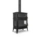 FS-045YK Flame Stove Retro Lux Emaye Fırınlı Döküm Odun Kömür Sobası Yan Kapaklı Yüksek Verimli.