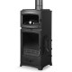 FS-203YK Flame Stove Lodi Gurme Fırınlı Döküm Soba, A Sınıfı, Çift Yanmalı, 8 kW