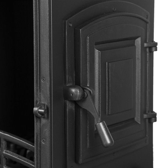 FS-203YK Flame Stove Lodi Gurme Fırınlı Döküm Soba, A Sınıfı, Çift Yanmalı, 8 kW