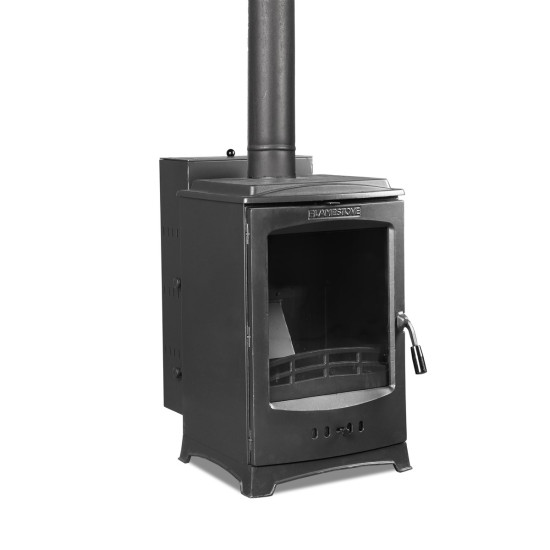 FS-211 Flame Stove Lodi Krom Hazneli Yüksek Verimli A Sınıfı Pelet Sobası 7 kW