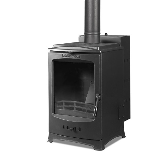 FS-211 Flame Stove Lodi Krom Hazneli Yüksek Verimli A Sınıfı Pelet Sobası 7 kW